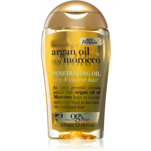 OGX Argan Oil Of Morocco hranilno olje z suhe lase 100 ml