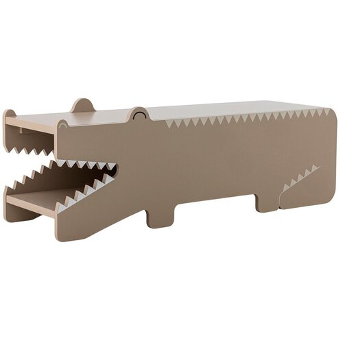 Bloomingville Mini Smeđa dječja klupa od MDF-a Arnie &amp;ndash; Slike