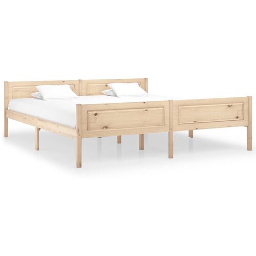  Posteljni okvir iz trdne borovine 180x200 cm Slike