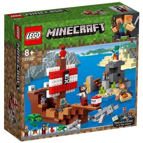 Lego Minecraft Dogodiv&scaron;čina s piratsko ladjo - 21152, (632667) Cene