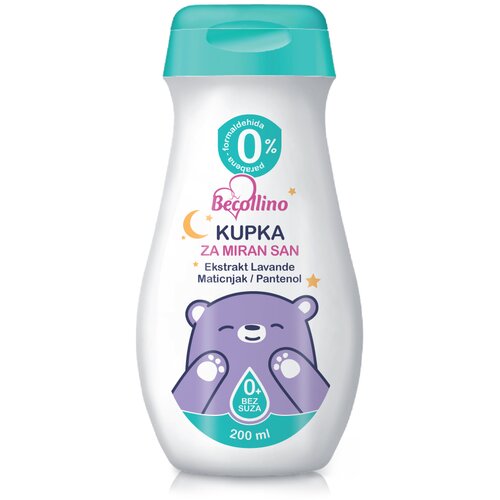 Becollino kupka za bebe za miran san 200ml Slike