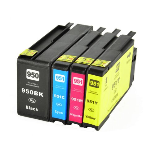 All4Printing Kompatibilne kartuše HP 950 XL , HP 951 XL , komplet 4 kartuše Cene