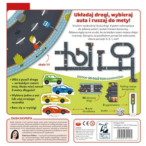  Educational Puzzle Game "The Road" Cene