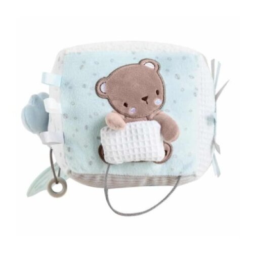 Kikka Boo Igračka pli&amp;scaron;ana kocka Dream Big Blue ( KKB10392 ) Slike