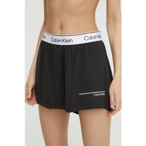 Calvin Klein Kratke hlače za na plažo črna barva