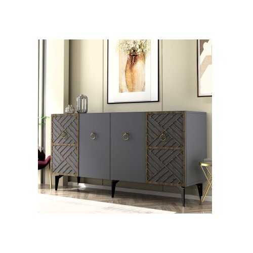 Hanah home komoda vesta anthracite Cene