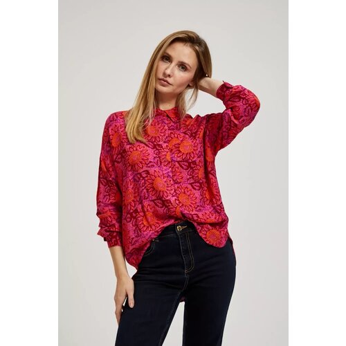 Marisse Women&amp;#039;s Shirt L-Ko-4311 D.Pink Slike