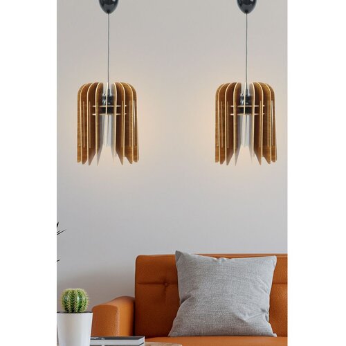 Opviq 211-LK2 Walnut Chandelier Slike