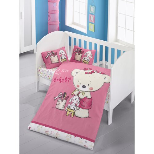 Lessentiel Maison posteljina za bebe Sweet , 100x150cm, Roze Cene