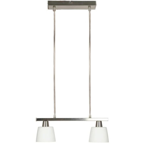 Candellux Lighting Bijela stropna svjetiljka sa staklenim sjenilom 40x11 cm Hybryda - Cijene