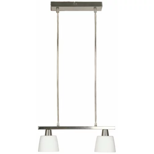 Candellux Lighting Bijela stropna svjetiljka sa staklenim sjenilom 40x11 cm Hybryda -