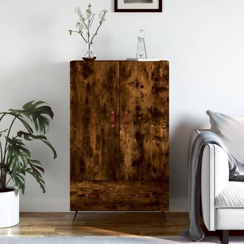 vidaXL Visoka komoda boja hrasta 69 5 x 31 x 115 cm konstruirano drvo Cene