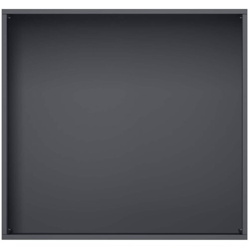  Vrtna saksija Antracit 50 x 50 x 75 cm Čelična vrata Slike