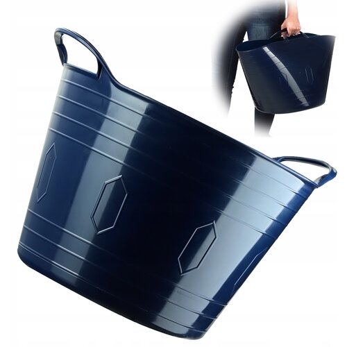 KADAX fleksibilna košara za posodo Strong Garden Bucket Construction Strong mornarsko modra 42L, (5000351769) Cene