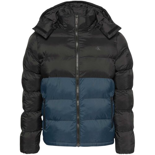 Calvin Klein Jeans Puhovke LS NYLON COLOR BOCK LV04RD527G Črna Slike