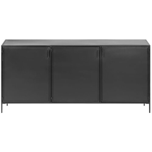Kave Home Crna željezna komoda 160x72x35 cm Shantay &amp;ndash; Slike