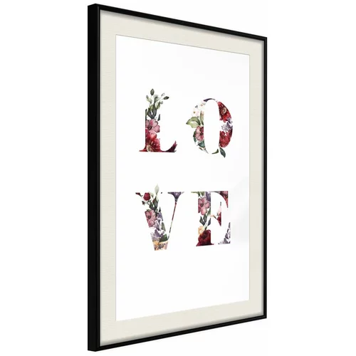  Poster - Floral Love 20x30