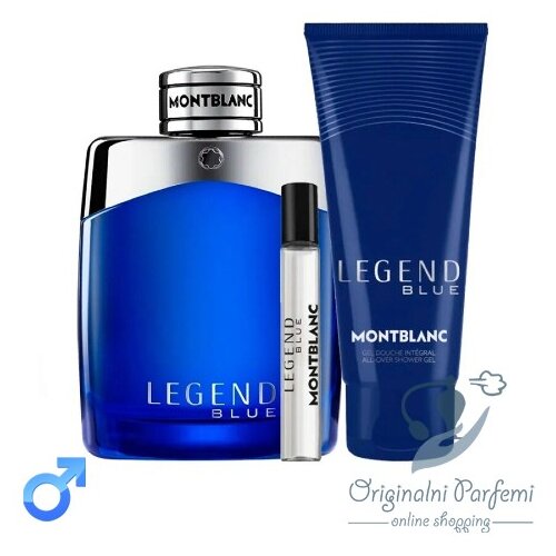 Mont Blanc Parfemi Montblanc Legend Blue Set 100ml+100ml+7,5ml Cene