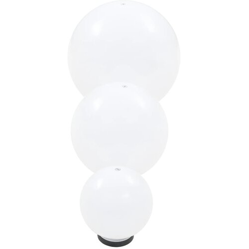  6-dijelni set LED kuglastih svjetiljki 20/30/40 cm PMMA Slike