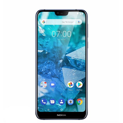 Nokia 7.1 SS 2018, blue Slike