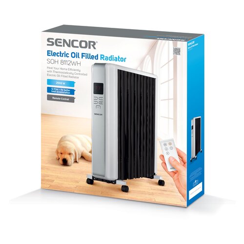 Sencor Uljani radijator SOH 8112WH Slike