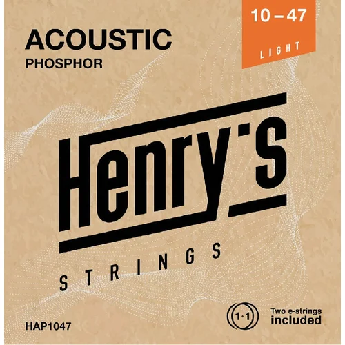 Henry's Phosphor 10-47 Žice za akustičnu gitaru