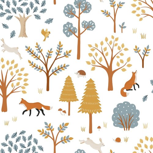 Lilipinso Dječja tapeta 10 m x 50 cm Forest Living – Cijene