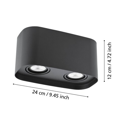 Eglo 99674 - LED RGBW prigu&amp;scaron;iva ugradna spot lampa CAMINALES-Z 2xGU10/5W/230V Slike