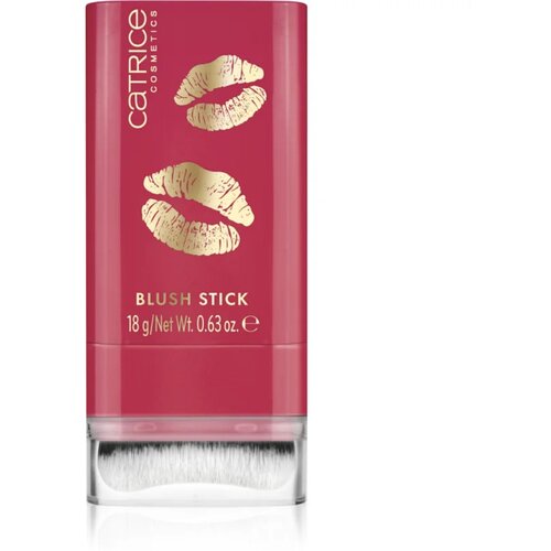 Catrice KISS &amp;amp; GLOW kremasto rdečilo v paličici odtenek C02 Amor&amp;#039;s Fave 18 g Slike