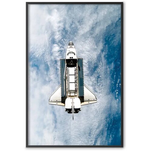  Plakat - Space Shuttle 21x30 Crni okvir Cijene