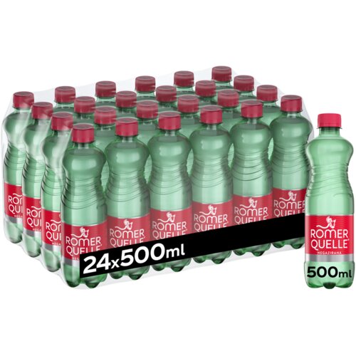 R&amp;ouml;merquelle negazirana mineralna voda 0,5l 24komada, xxl Slike