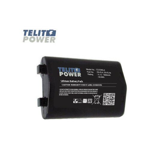 TelitPower baterija Li-Ion 11.1V 1800mAh EN-EL4a za NIKON kameru ( 3153 ) Slike