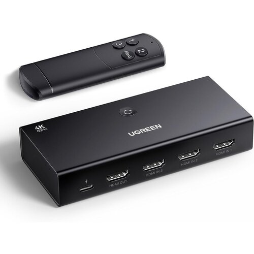 Ugreen HDMI switch 4K@60Hz, 3 in 1 splitter sa 3D HDR Dolby Atmos Cijene