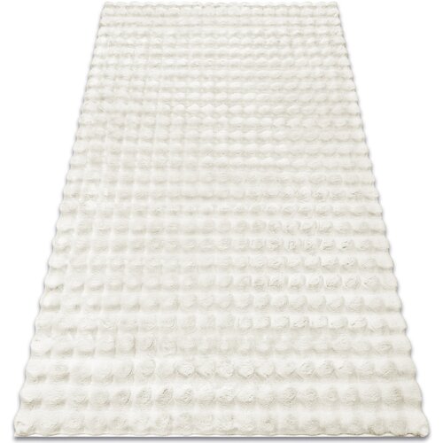 RugsX Preproge Preproga BUBBLE beli 11 IMITACIJA ZAJČJEGA KRZNA 80x150 cm Bela Cene