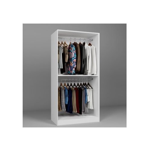 Hanah home Ormar Lucas 1600-85, 94x190x60 cm, Bijeli Slike
