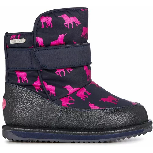 EMU Australia Dječje cipele za snijeg Rainbow Unicorn Roth, boja: crna