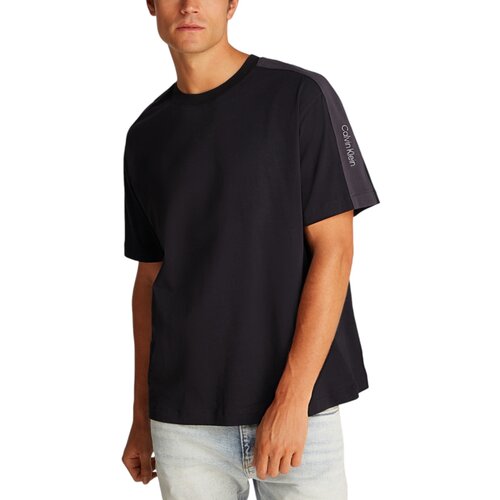 Calvin Klein Jeans LOGO TAPE TEE J30J327237 Crna Cijene