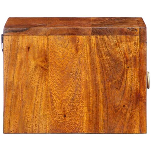  Noćni ormar s ladicama Smeđa 35 x 30 x 22 cm Slike