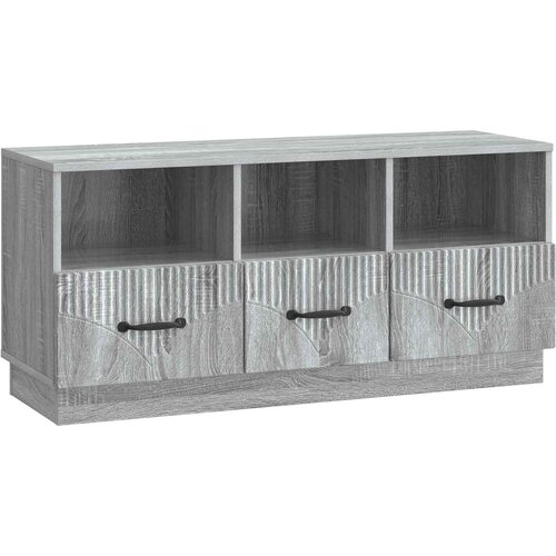 TV ormar Siva sonoma 102 x 34,5 x 47 cm Konstruirano drvo Cene