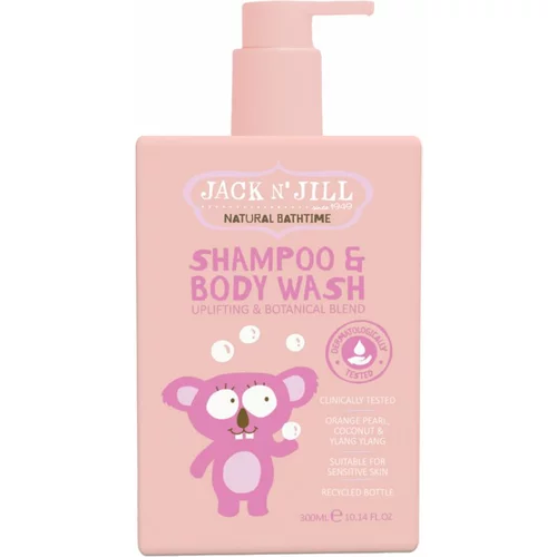 Jack N Jill Natural Bathtime Shampoo & Body Wash šampon in gel za prhanje za otroke 300 ml