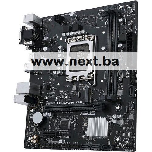 Asus MB PRIME H610M-R D4-SIIntel H610;LGA17002xDDR4;m.2;VGA,DVI,HDMI;mATX Cijene