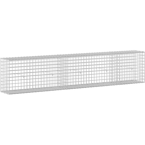  Gabion s 5 mm žicom i mrežom 5x5 cm 250x30x50 cm Slike