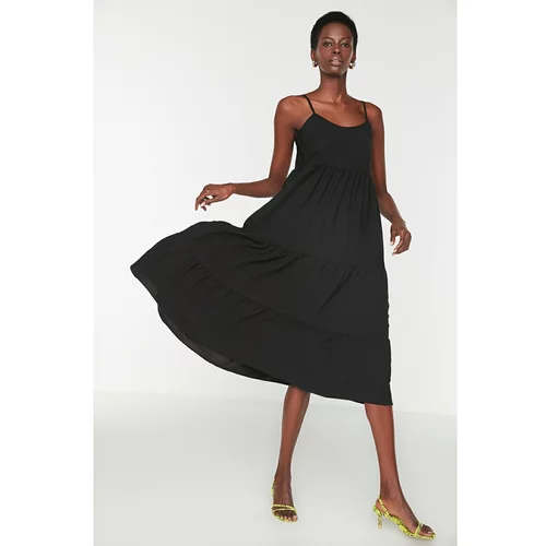 Trendyol Black Strap Dress
