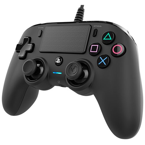 Nacon PS4 Wired Compact Controller Black Cene