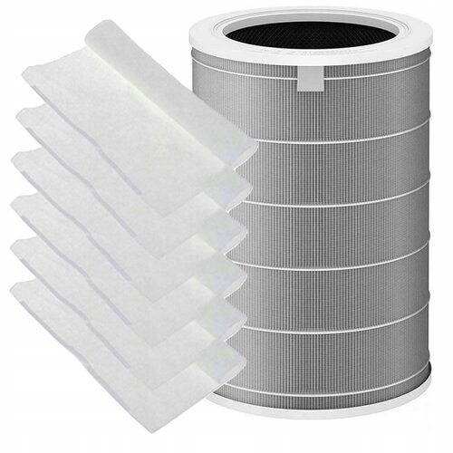 Rosfix SET FILTER HEPA 360&deg; Z RFID + 6X BOMBAŽNA PREDFILTRA G4 &ndash; NADOMESTNI DEL ZA ČISTILEC XIAOMI 2&ndash;MAX | EPA E11, 99,7% PM2.5, 700&times;300&times;15 M, (5000081141) Cene