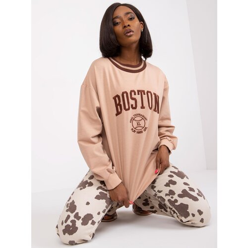 FANCY Sweatshirt-FA-BL-7636.46P-beige Cene