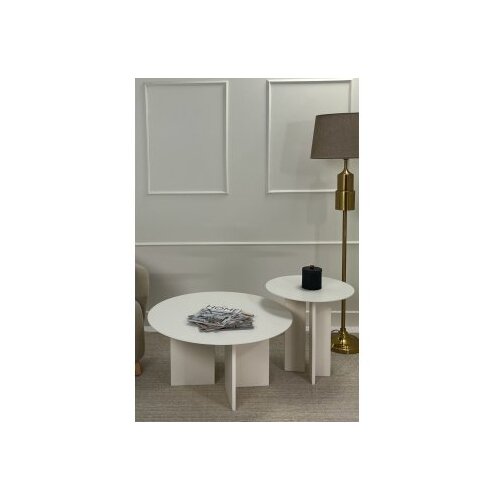Hanah home set za kafu leo (45 + 42) cream (313RTX1124) Slike