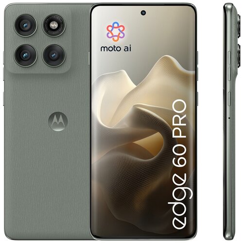 Motorola edge 60 pro 16.9 cm (6.67) Dual SIM Android 15 5G USB Type-C 12 GB 512 GB 6000 mAh Grey Slike