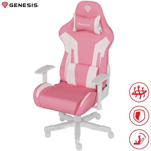 Genesis NITRO 710 ROZA BEL GAMING STOL Cene