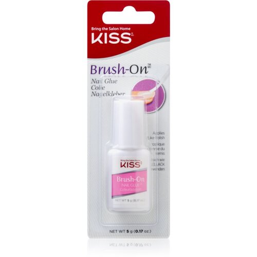 Kiss Brush-On lepilo za nohte 5 g Slike